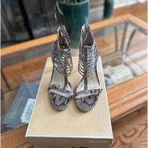 Pre-loved Michael Kors Molly strappy stiletto sandal